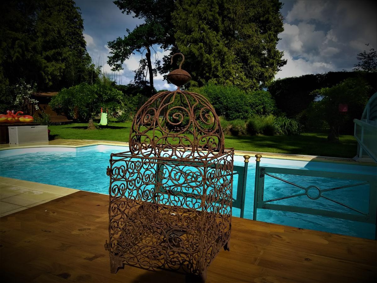 Villa La Clef Des Champs Chailly-en-Biere Exteriör bild